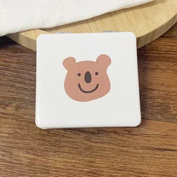 Kosmetické zrcátko Roztomilé skládací kapesní zrcátko na líčení | kapesní zrcátko, kosmetické zrcátko - koala