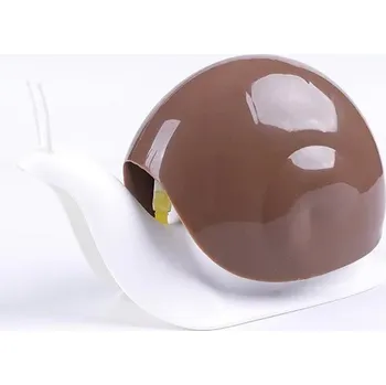 Dávkovač mýdla Šnekový dávkovač na tekuté mýdlo pro děti | zásobník na mýdlo - Hnědý