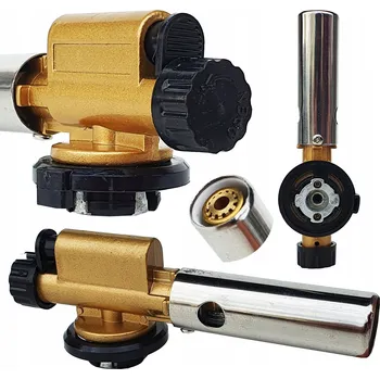 Horkovzdušná pistole Lutlampa horkovzdušná pistole plynový hořák litinový + 4 plyny