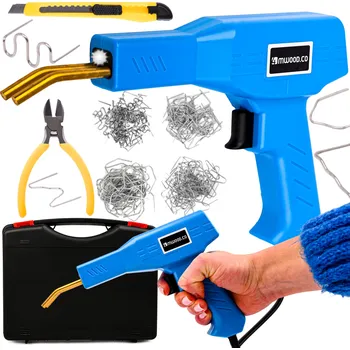 Svářečka SVAŘOVACÍ STROJ NA PLASTY SEŠÍVAČKA SVAŘOVACÍ STROJ PÁJEČKA NA PLASTY + SPONKY