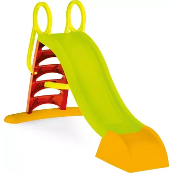 Hra na zahradu Dětská skluzavka MOCHTOYS 180 cm, zelenočervená
