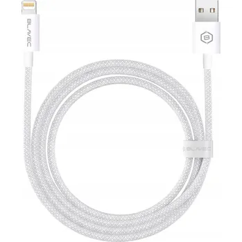 Datový kabel Kabel Blavec USB - Apple Lightning 2 m bílý