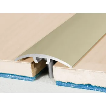 Podlahová lišta Profilteam přechodová lišta narážecí oblá 40x930 Šampaň E02