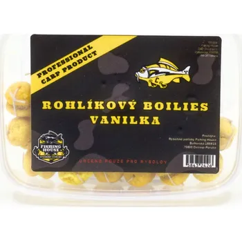 Boilies Fishing House Rohlíkový boilies 40g Vanilka Průměr: 14mm