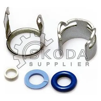 Systém vstřikování Sada těsnicích kroužků, vstřikovací ventil ŠKODA Original OEM 06D 998 907