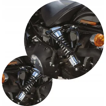 Zavazadlo na motocykl LEVÝ BOČNÍ NOSIČ SLC SW-MOTECH PRO HARLEY DYNA MODELS (09-), ČERNÝ