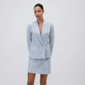 Dámská sukně Reserved - Úpletová sukně - bleděmodrá - 9241H-05X - 9241H-05X-XS