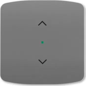 vypínač Kryt 1násobný, symbol "žaluzie" ABB Tango 6220A-A01002 S2 kouřová šedá