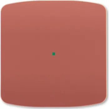 vypínač Kryt 1násobný, bez potisku ABB Tango 6220A-A01000 R2 vřesová červená