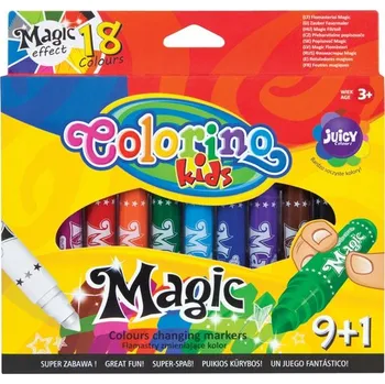 Fixy magické popisovače 10 kouzelných fixy pro děti Colorino sada magických školních mazadel 10 ks