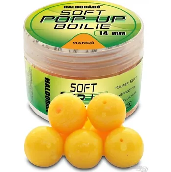 Boilies Haldorádó Super Soft Pop Up Boilie 14 mm - Mango