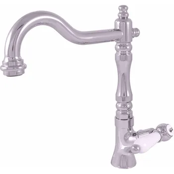 Vodovodní baterie MORAVA RETRO - Umyvadlová baterie bez výpusti, Chrom MK594/8, RAV Slezák