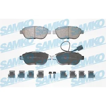 Brzdová destička Sada brzdových destiček, kotoučová brzda SAMKO 5SP764K