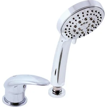 Vodovodní baterie DUNAJ - Vanová baterie 2-otvorová, naplnění přes přepad, Chrom D475.0Y, RAV Slezák Barva: Chrom, Rozměr: 3,8"