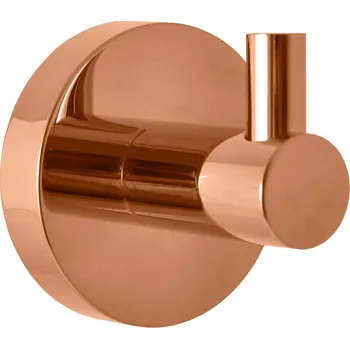 Mýdlenka COLORADO - Koupelnový doplněk Věšáček, Zlatá Růžová - kartáčovaná COA0100ZRK, RAV Slezák