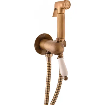 Vodovodní baterie LABE - Bidetová baterie podomítková, Stará mosaz (Bronz) L543/1SM, RAV Slezák