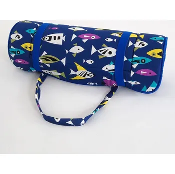 Zahradní lehátko Plážové lehátko váleček RYBKY