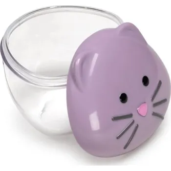 Svačinový box MELII Nádoba na svačinu s dotykovým víčkem KOČKA 232 ml 092