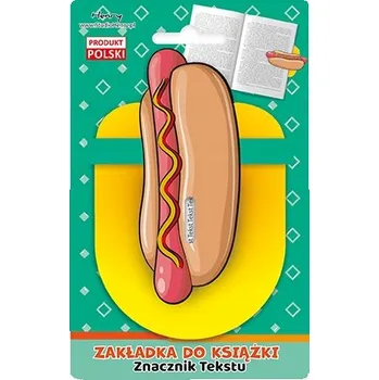 Doplněk ke knize BAREVNÁ záložka do knih S POTISKEM Záložky Potisk HOT-DOG Henry