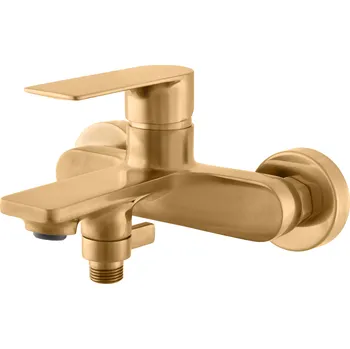 Vodovodní baterie NIL - Vanová baterie, Zlatá - kartáčovaná NL154.5ZK, RAV Slezák