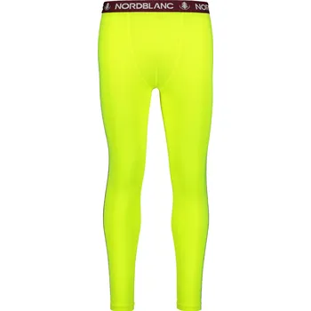 Pánské termo spodky Pánské termo kalhoty NORDBLANC FALLEN NBBMU7091 BEZPEČNÁ ŽLUTÁ XXL