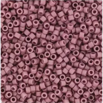 Korálek Miyuki Delica 11/0 opaque glazed frosted plum&nbsp;(DB-2295)