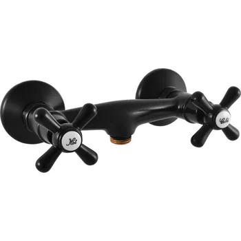 Vodovodní baterie MORAVA RETRO - Sprchová baterie, Černá - matná MK180.5CMAT, RAV Slezák Barva: Černá - matná, Rozměr: 150 mm