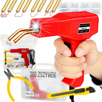 Svářečka Svářečka plastů Blow se sadou 200 sponek, lámací nůž, kleště