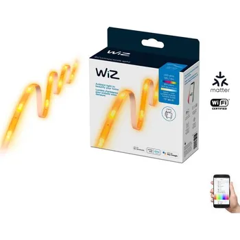 LED páska WiZ - LED RGBW Stmívatelný pásek 4m LED/13W/230V 2700-6500K Wi-Fi