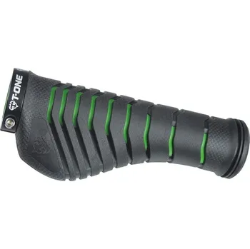 grip T-ONE gripy Aero 1lock 130 mm (černá/zelená)