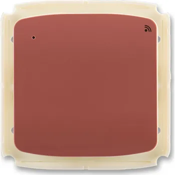 vypínač Vysílač RF signálu, nástěnný ABB Tango 3299A-A11908 R2 vřesová červená
