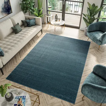 Koberec Moderní koberec Spring - jednobarevný - tyrkysový Rozměr koberce: 70x200 cm