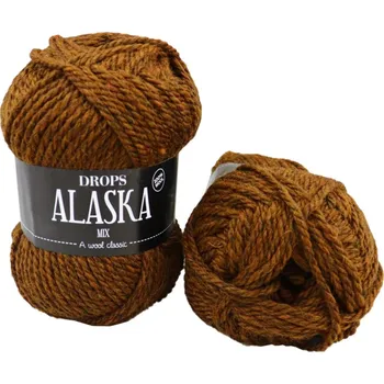 Příze Drops Alaska MIX 71 skořice