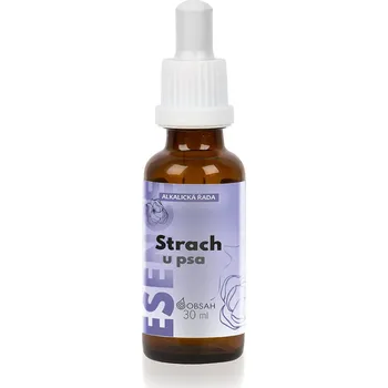 Strach u psa směs Bachových květových esencí 30 ml