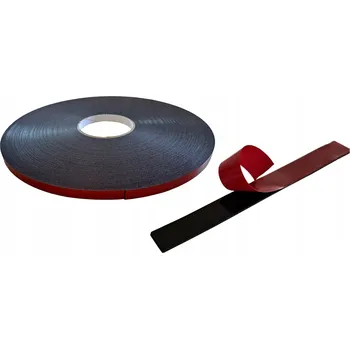 Lepicí páska 15mm/50m SILNÁ PĚNOVÁ PÁSKA ČERNÁ oboustranně lepicí tl. 0,8mm