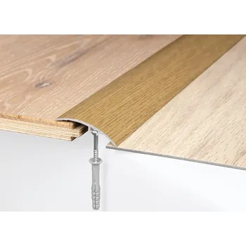 Podlahová lišta Profilteam přechodová lišta narážecí vyrovnávací 50x930 Dub E09