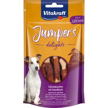 Pamlsek pro psa Vitakraft Jumpers Kostičky s kachnou 80 g