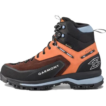 Dámská treková obuv Dámské ferratové boty Garmont Vetta Tech GTX WMS dark brown/rust 5UK