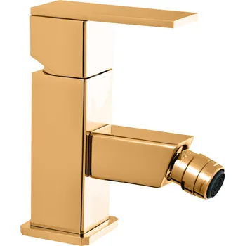 Vodovodní baterie LOIRA - Bidetová baterie bez výpusti, Zlatá - lesklá LR544.0Z, RAV Slezák Barva: ZLATÁ - lesklá, Rozměr: 1/2"
