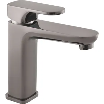 Vodovodní baterie YUKON - Umyvadlová baterie bez výpusti, Metal Grey - kartáčovaná YU128.0MGK, RAV Slezák Barva: METAL GREY - kartáčovaná, Rozměr: 3,8"