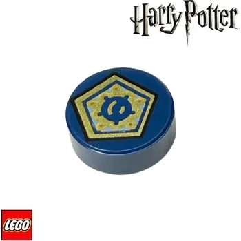 Stavebnice LEGO LEGO® Potištěné dílky LEGO Harry Potter, Čokoládová žabka 1x1 Potištěná Kruhová Dlaždice 98138pb379