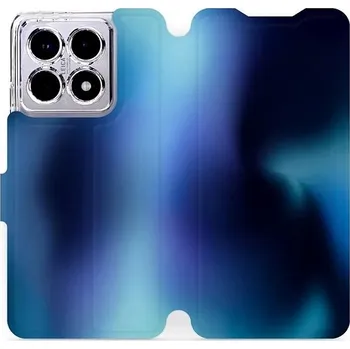 Pouzdro na mobilní telefon Mobiwear flip knížkové pro Xiaomi 14T - Modrý odstín