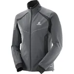 bunda Salomon RS Warm softshell M iron/black 17/18 - Velikost: M