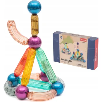ostatní stavebnice Hračka Magnetické Stavebnice pro děti - magnetické tyčinky
