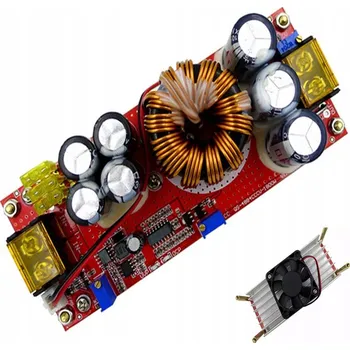 1800W Měnič Napětí 40A DC-DC Boost Modul Step Up 12-60V až 12-90V