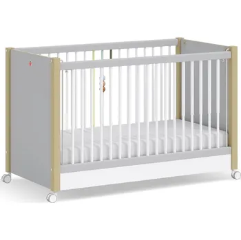 Dětská postýlka Čilek Postýlka na kolečkách 60x120 cm Mino Baby