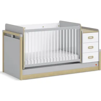 Dětská postýlka Čilek Rostoucí houpací postýlka s přebalovacím pultem Mino Baby