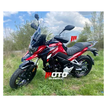 malá motorka Motocykl Enduro GT 125cc 4t Barton Motors Červená