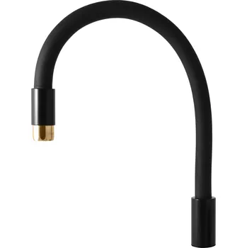 Vodovodní baterie Flexi ramínko s perlátorem , Černá matná/Zlatá SR0014/10CMATZ, RAV Slezák