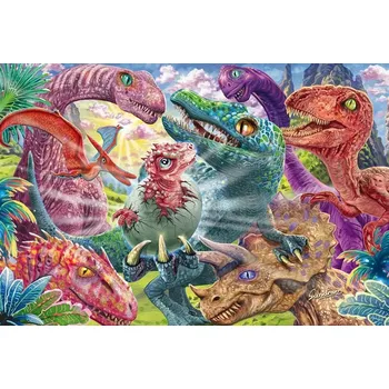 Puzzle SCHMIDT Malý dinosaurus 100 dílků